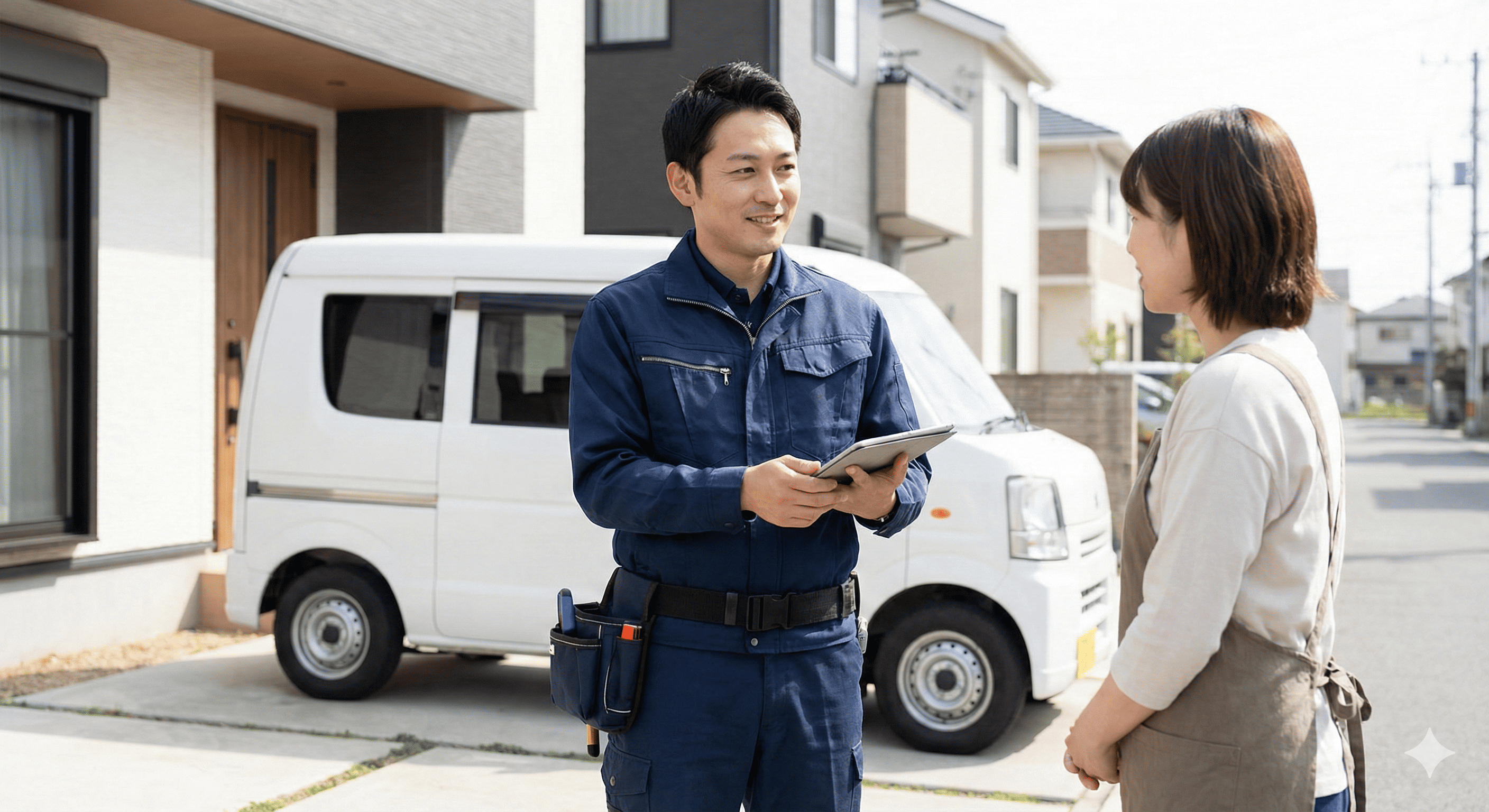 親切なスタッフ